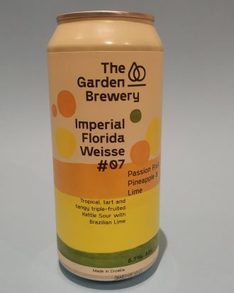 The Garden Imperial Florida Weisse #07  Passion Fruit, Pineapple & Lime - La Buena Cerveza