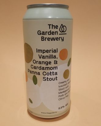 The Garden Imperial Vanilla, Orange & Cardamom Panna Cotta Stout - La Buena Cerveza